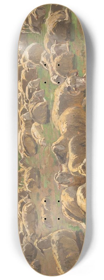 Hugo Mhlig - Sheep 8.25 inch art skate deck