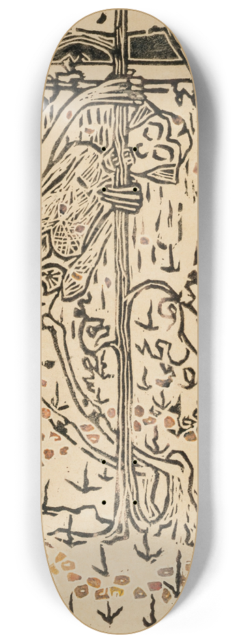 Hugo Simberg - Autumn II 8.25 inch art skate deck