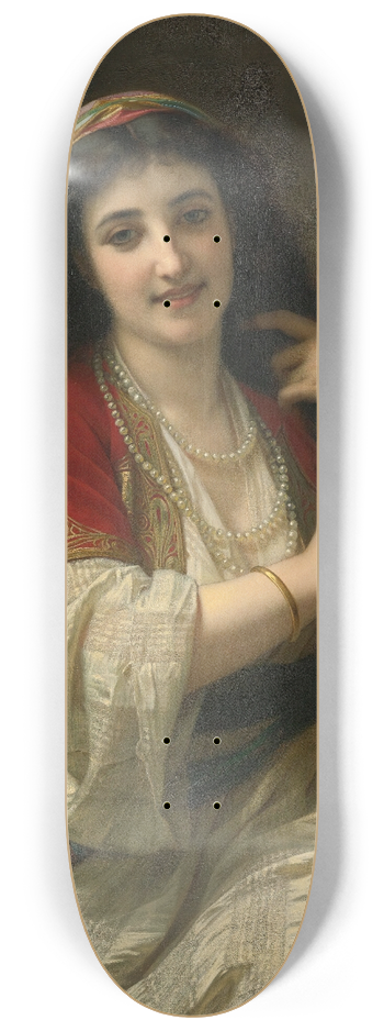 Hugues Merle - A Turkish Beauty 8.25 inch art skate deck