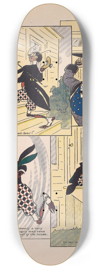 Ike Morgan - The Woggle-Bug book Pl.05 8.25 inch art skate deck