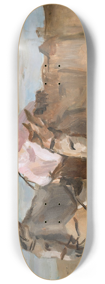 Isaac Israls - On Scheveningen beach 8.25 inch art skate deck