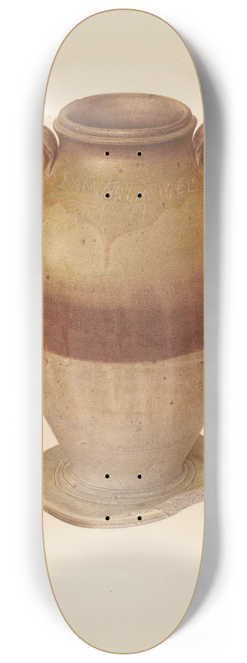 Isadore Goldberg - Vase 8.25 inch art skate deck