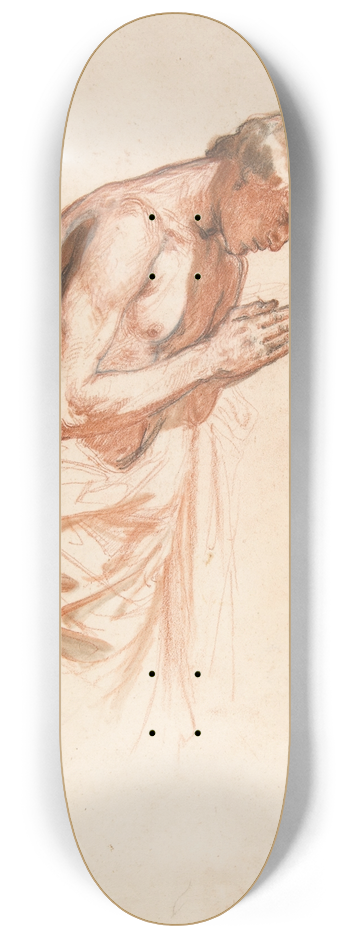 Isidore Pils - Study for Clovis 8.25 inch art skate deck