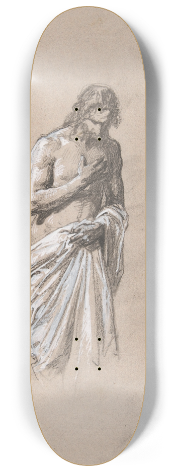 Isidore Pils - Study for Clovis 8.25 inch art skate deck