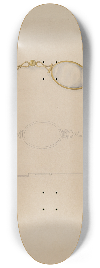 Isidore Steinberg - Lorgnette 8.25 inch art skate deck