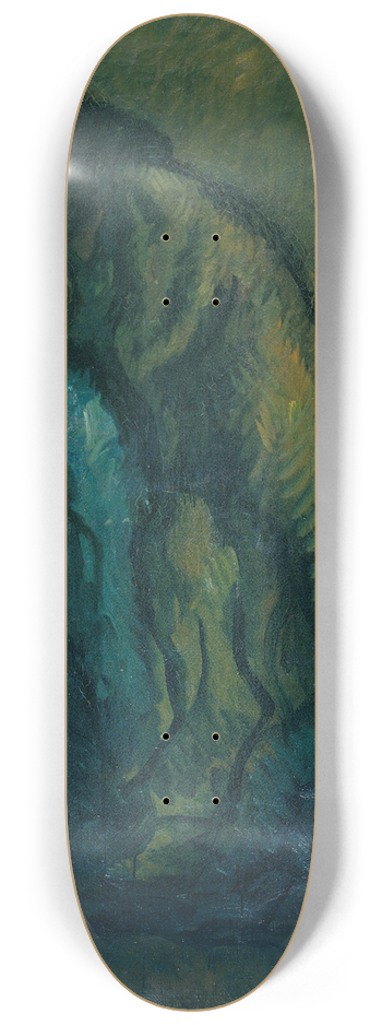 Isidre Nonell - Thinking 8.25 inch art skate deck