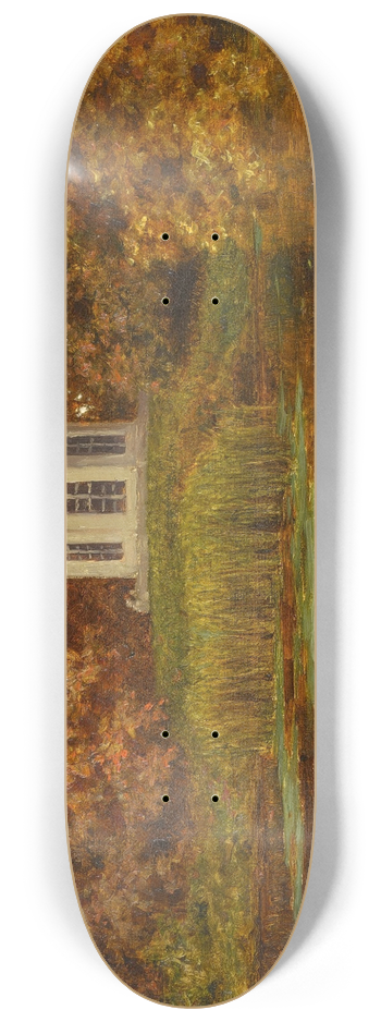 Ivan Fedorovich Choultse - Pond in the Park at Versailles 8.25 inch art skate deck