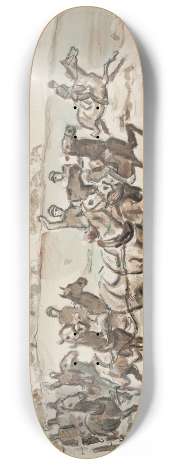 Ivan Ivanec - Oddzia artylerii konnej w galopie 8.25 inch art skate deck