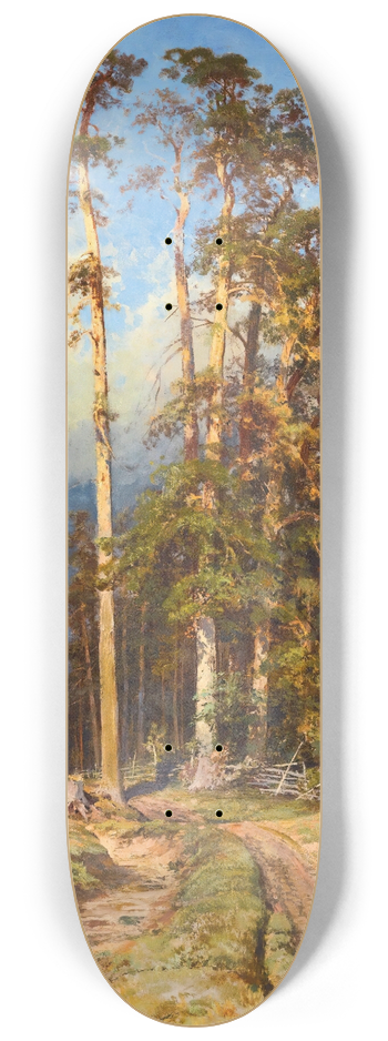 Ivan Ivanovich Shishkin - Pine Forest 8.25 inch art skate deck
