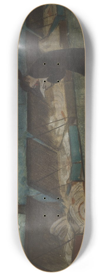 Ivar Arosenius - Withered Leaves 8.25 inch art skate deck