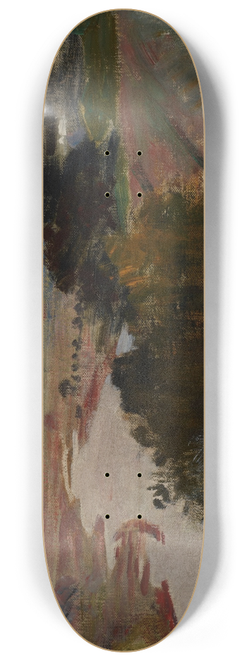 Jacek Malczewski - Landscape at the Vistula 8.25 inch art skate deck