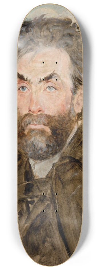 Jacek Malczewski - Portrait of Stanisaw Witkiewicz 8.25 inch art skate deck