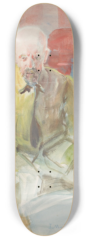 Jacek Malczewski - Self-portrait 8.25 inch art skate deck