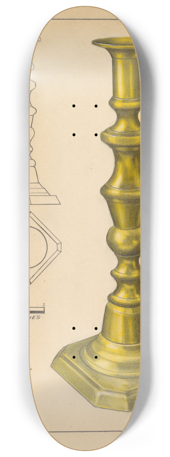 Jack Staloff - Candlestick 8.25 inch art skate deck