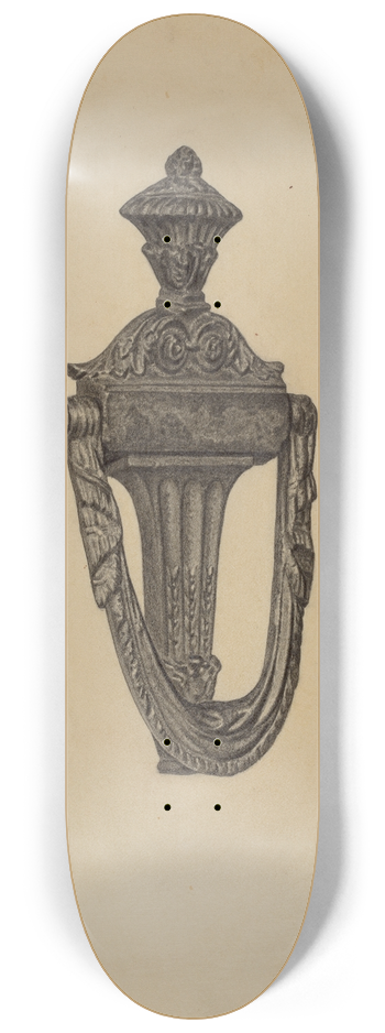 Jack Staloff - Door Knocker 8.25 inch art skate deck