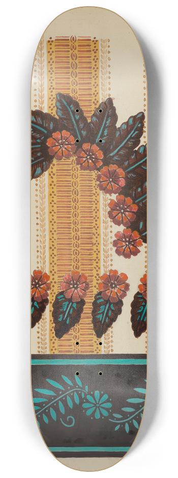 Jack Staloff - Wall Paper Border 8.25 inch art skate deck