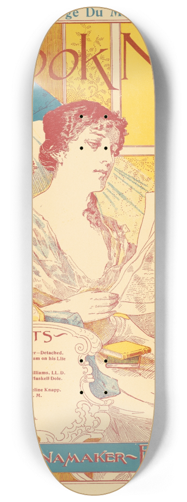 George Du Maurier - Book News (November) Vol. XV No. 171 8.25 inch art skate deck