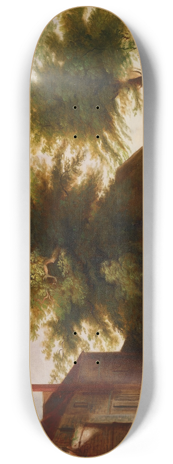 Jacob Cox - Farmyard Scene 8.25 inch art skate deck