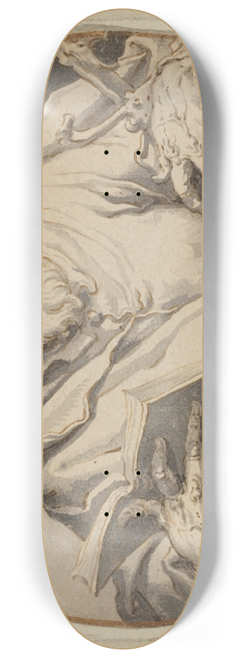 Jacob de Gheyn II - Saint Matthew 8.25 inch art skate deck