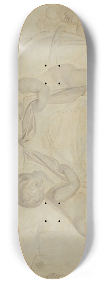 Jacob de Wit - Allegory Of Astronomy 8.25 inch art skate deck