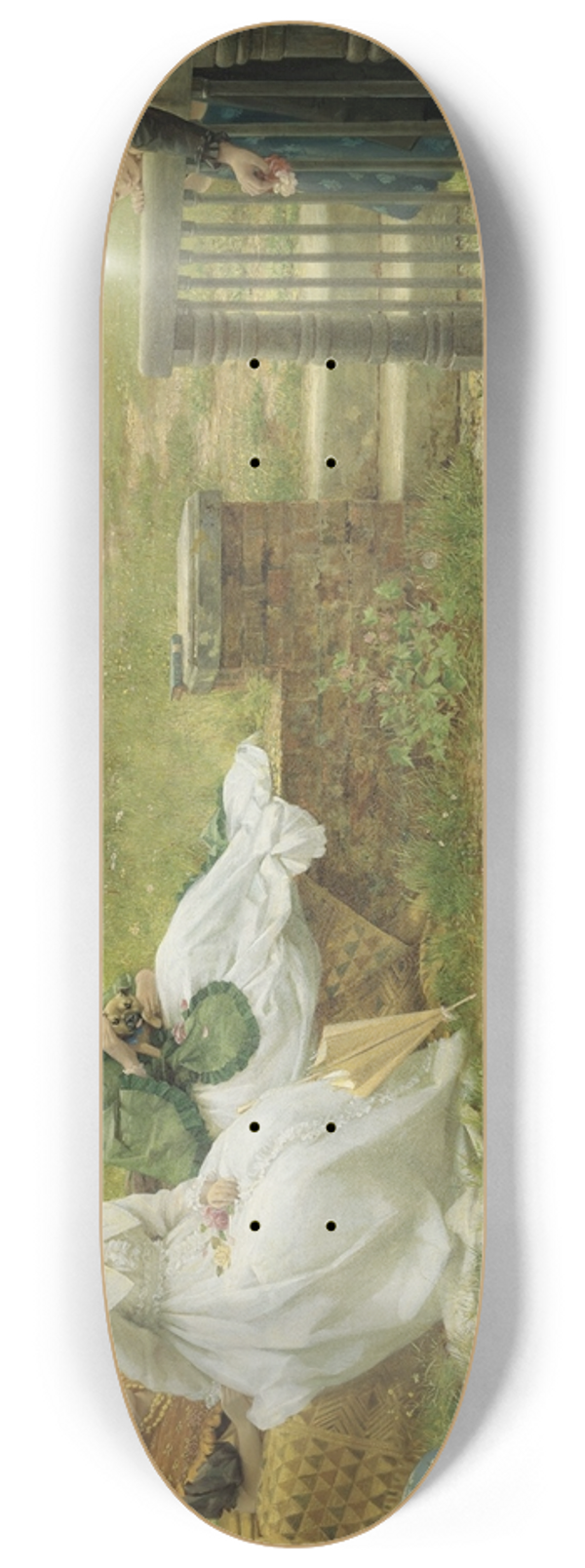 George Dunlop Leslie - Fortunes 8.25 inch art skate deck