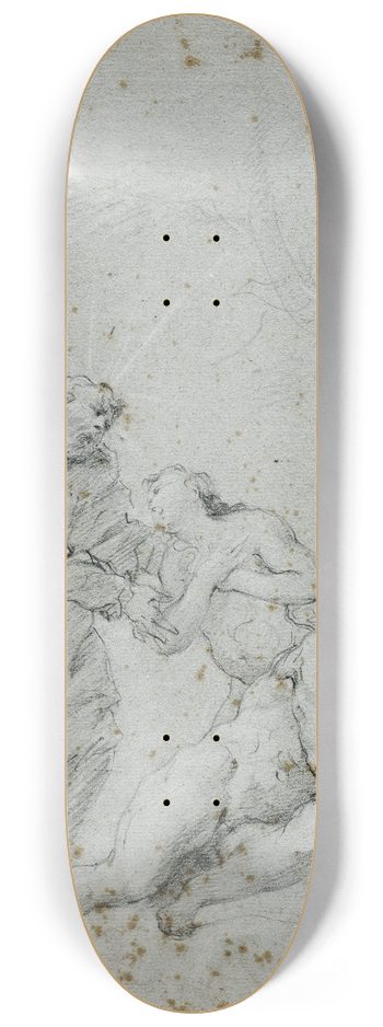 Jacob de Wit - De schepping van Eva 8.25 inch art skate deck