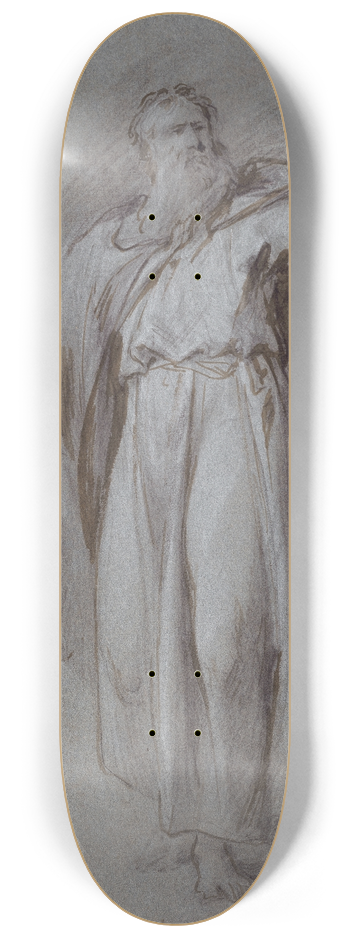 Jacob de Wit - Figural study; Moses 8.25 inch art skate deck
