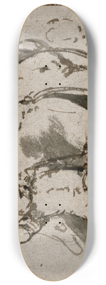 Jacob de Wit - Putti bij een wijnkuip 8.25 inch art skate deck