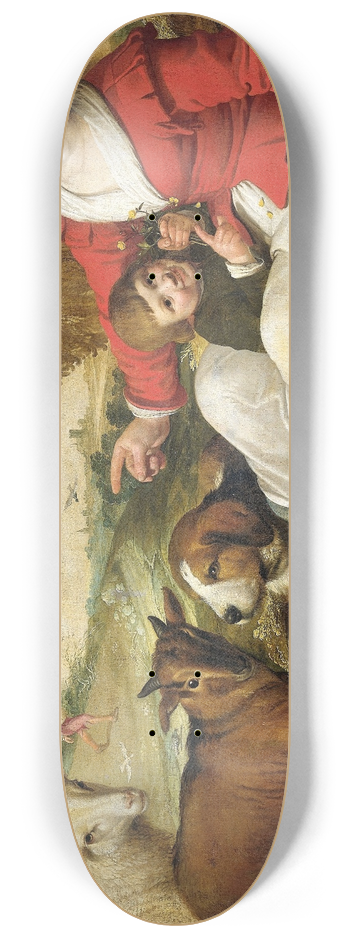 Jacob Gerritsz Cuyp - The Shepherdess 8.25 inch art skate deck