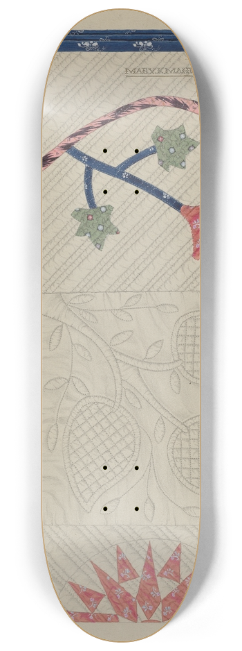 Jacob Gielens - Quilt 8.25 inch art skate deck