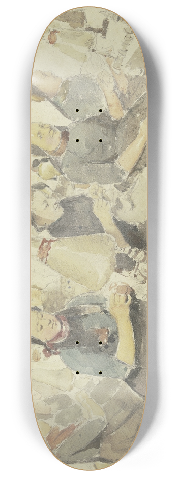 Jacob Happ - Spinning room in Schwalm 8.25 inch art skate deck