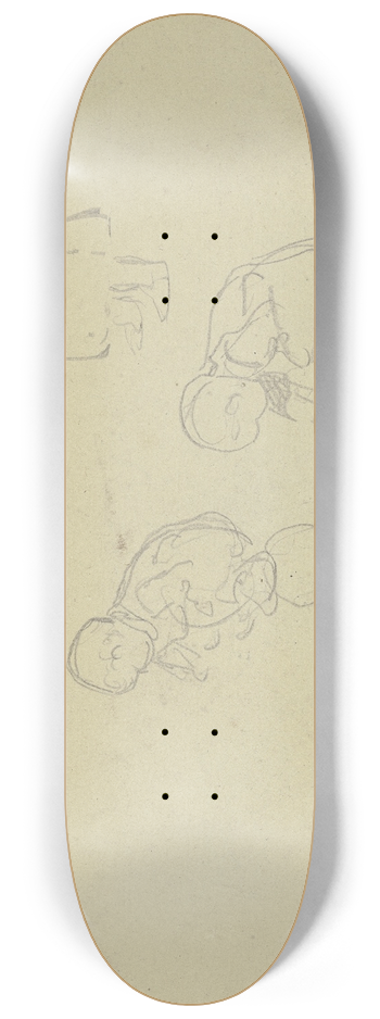 Jacob Happ - Studies of a child 8.25 inch art skate deck