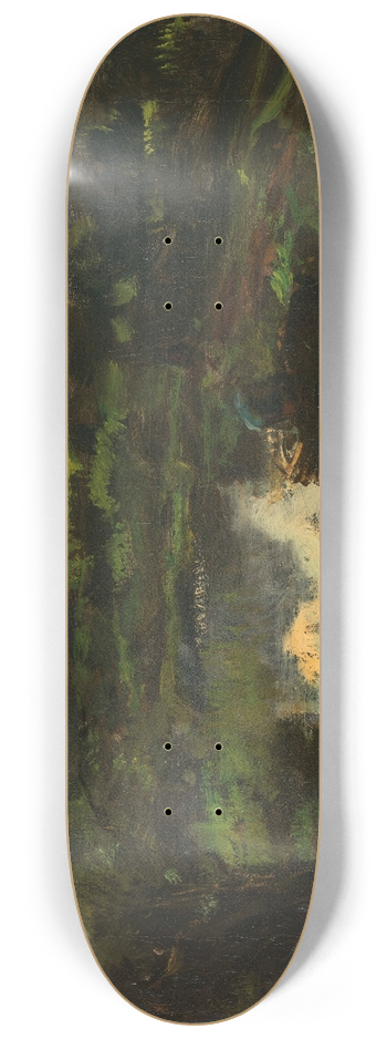 Jacob Maris - A Polder Landscape after a Thunderstorm 8.25 inch art skate deck