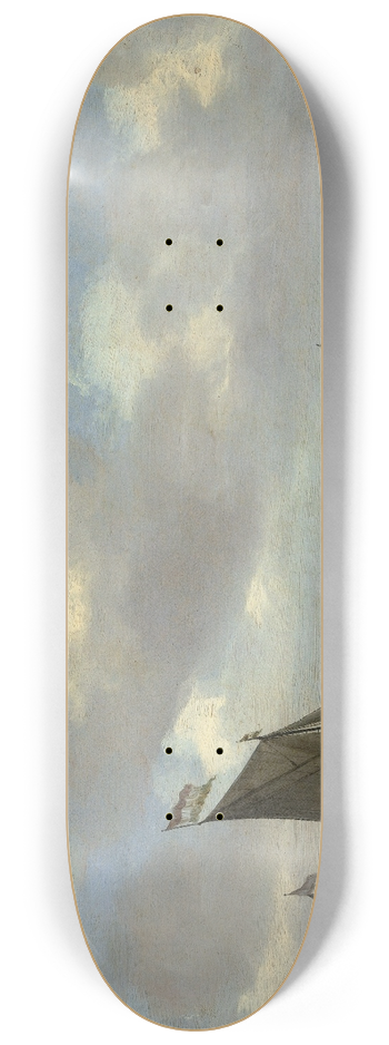 Jacob Salomonsz. van Ruysdael - Marine 8.25 inch art skate deck