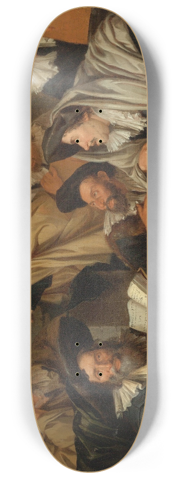 Jacob Toorenvliet - Rabbinical Discussion 8.25 inch art skate deck
