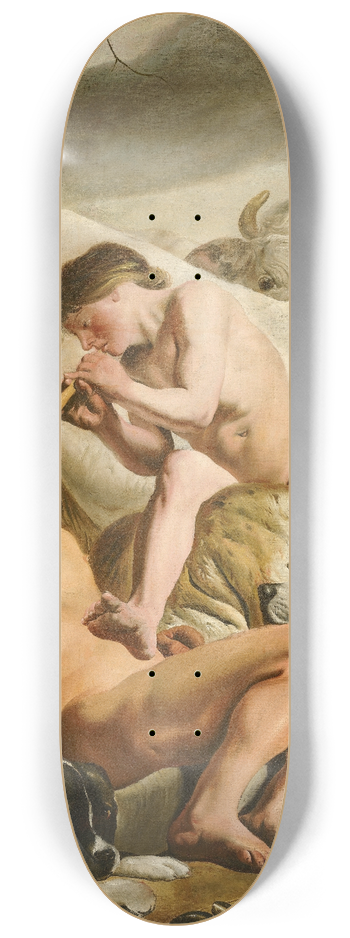 Jacob van Campen - Argus, Mercury and Io 8.25 inch art skate deck