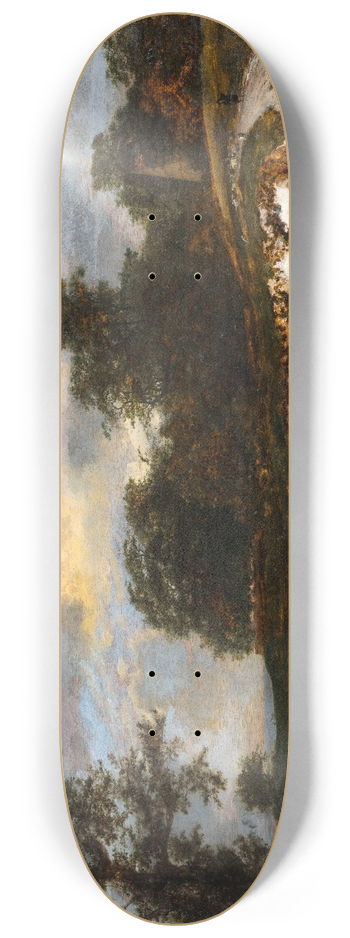 Jacob van Ruisdael - Sandy Cliff 8.25 inch art skate deck