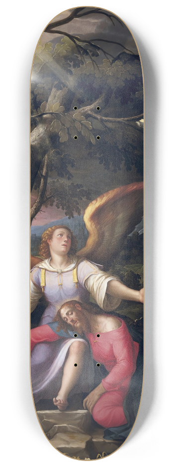 Jacopo Ligozzi - Agonia Nel Giardino 8.25 inch art skate deck