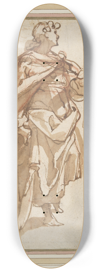 Jacopo Zucchi - Standing youngman 8.25 inch art skate deck
