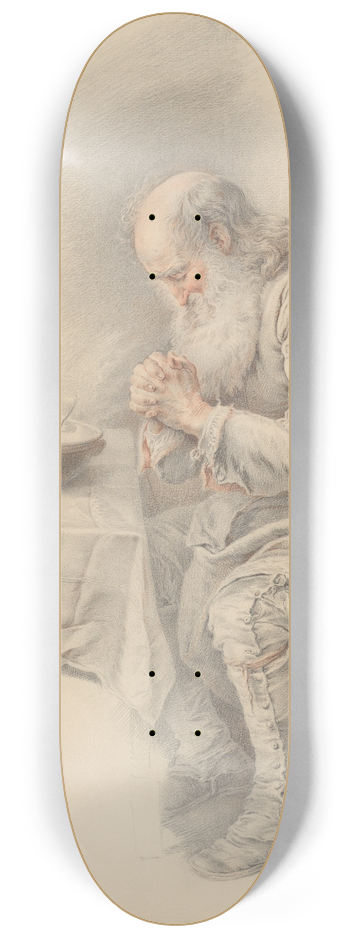 Jacques Andr Portail - The Benediction 8.25 inch art skate deck