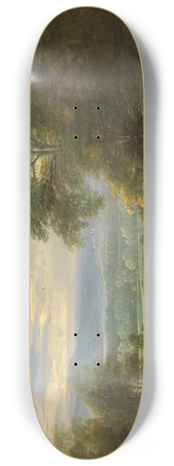 Jacques d'Arthois - Landscape 8.25 inch art skate deck