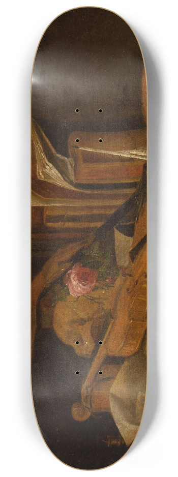 Jacques de Claeuw - Vanitas 8.25 inch art skate deck