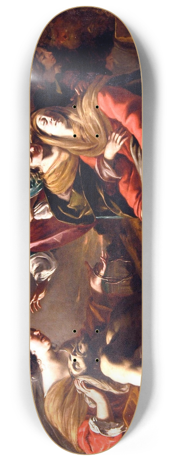 Jacques de Ltin - La Dploration sur le Christ mort 8.25 inch art skate deck