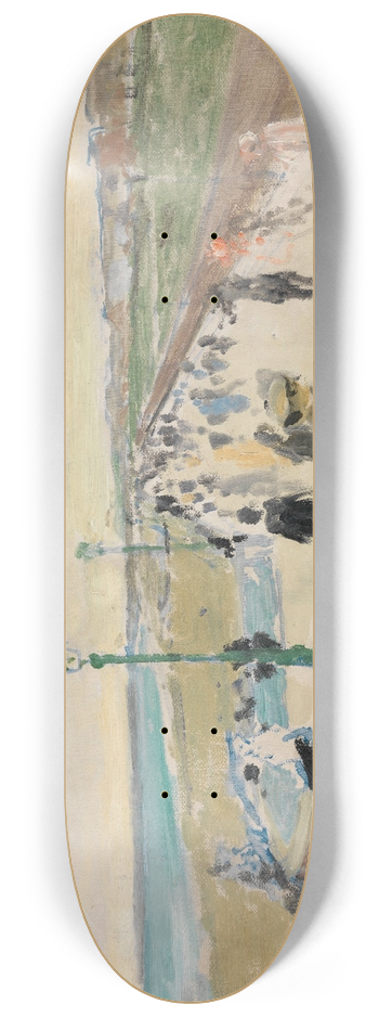 Jacques-mile Blanche - Sea Wall 8.25 inch art skate deck