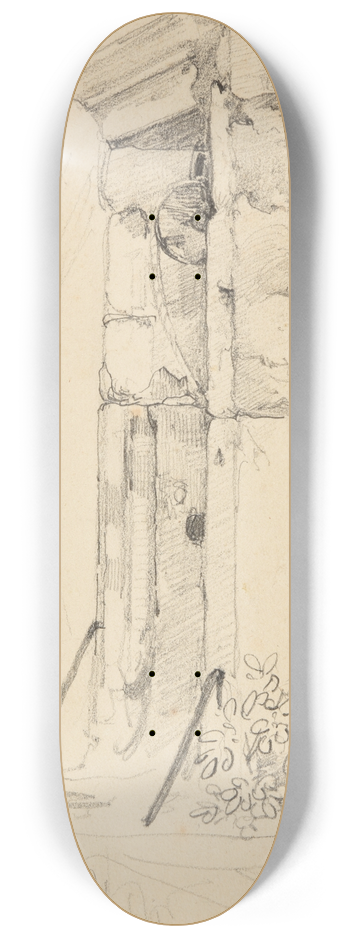 Jacques-Raymond Brascassat - Puits. 8.25 inch art skate deck