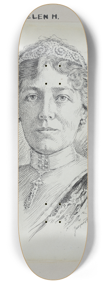 Jacques Reich - Helen Herron Taft 8.25 inch art skate deck