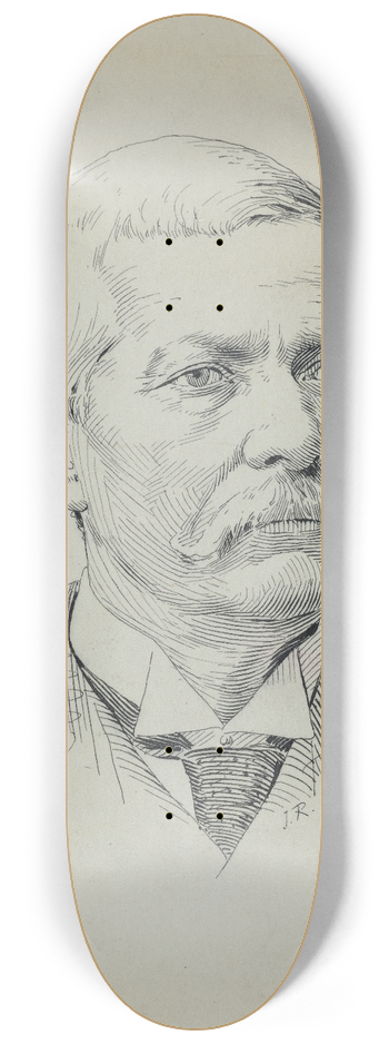 Jacques Reich - Henry Morton Stanley 8.25 inch art skate deck