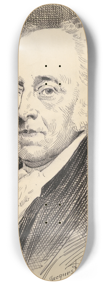 Jacques Reich - John Adams 8.25 inch art skate deck
