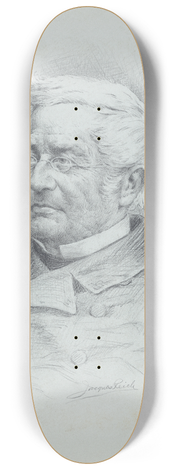 Jacques Reich - Louis Adolphe Thiers 8.25 inch art skate deck