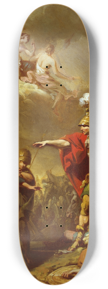 Jacques Sablet - The Death of Pallas 8.25 inch art skate deck